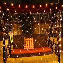 Load image into Gallery viewer, CITRA 300 LED Net Mesh Fairy String Light Still Effect Lighting 10x10 Foot for Diwali Decorationm Backdrop Garden Tree Waterproof - Warm White - Home Decor Lo