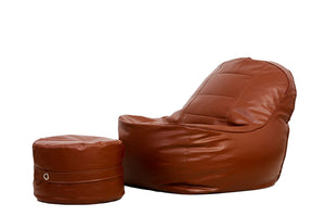Luxury Bean Bag Cover with Footrest - Home Decor Lo