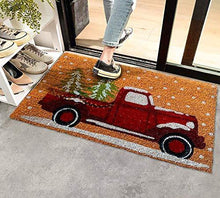 Load image into Gallery viewer, Mats Avenue Heavy Duty Coir Door Mat Natural Printed with The Ultimate Christmas Theme 60 x 90 cm for All Entrances Large Size - Home Decor Lo