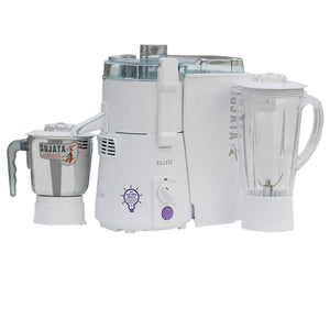 Sujata KI-28012 900-Watt Juicer Mixer Grinder with 2 Jars (White) - Home Decor Lo