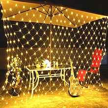 Load image into Gallery viewer, PESCA Led Net Mesh Fairy String Decorative Lights Low Voltage 9.5ft x 7.5ft 224 LEDs (Warm-White) - Home Decor Lo