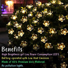 Load image into Gallery viewer, Archies® Decorative Flower Fairy String 20 Led Lights for Diwali Festival, Christmas, Party, Home Décor Gift (Warm White) - Home Decor Lo