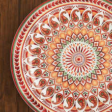Load image into Gallery viewer, Home Centre Helina Paisley Print Dinner Plate - Home Decor Lo