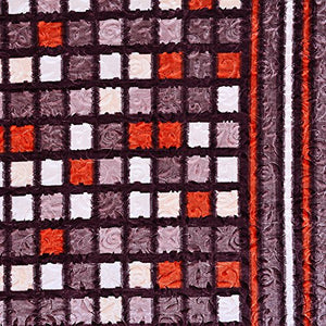 Spangle Premium Imported Pure Wool Double Blanket Multicolour - Home Decor Lo