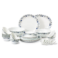 Load image into Gallery viewer, Cello Imperial Vinea Opalware Dinner Set, 33 Pieces, White - Home Decor Lo