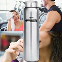 Load image into Gallery viewer, Milton Aqua Stainless Steel Fridge Water Bottle 930ml, Silver - Home Decor Lo