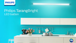 Philips Tarang Bright 20-Watt LED Batten (Pack of 2, Cool Day Light, Rectangle) - Home Decor Lo