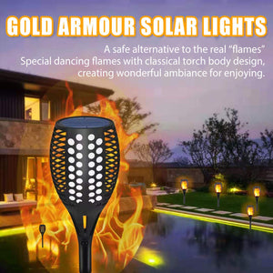 Voroly Solar Garden Light Scene Torch Mashaal Light: Pack Of 1 - Home Decor Lo