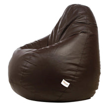 Load image into Gallery viewer, Sattva Classic Bean Bag filled with beans - XXXL Size - Brown Colour - Home Decor Lo