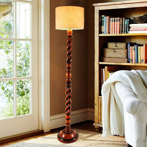 Beverly Studio Galina Wooden Floor Lamp - Home Decor Lo