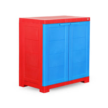 Load image into Gallery viewer, Cello Novelty Compact Cupboard - Red and Blue - Home Decor Lo