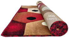 Load image into Gallery viewer, Moin Carpets Geometric Design Acrylic Wool Soft and Thick Carpet - Home Decor Lo