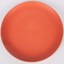 Load image into Gallery viewer, Tatvam Homes Handmade Organic Ceramic Full Dinner Plates - Calla and Tangerine (10 inches, Set of 6) - Home Decor Lo