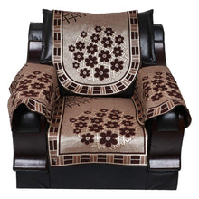 Load image into Gallery viewer, KINGLY Cotton 12 Pcs Rangoli Design Sofa Covers Set of 5 Seater - Home Decor Lo