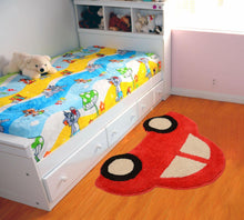 Load image into Gallery viewer, Saral Home Microfiber Kids Mat - Red, 45x70cm - Home Decor Lo