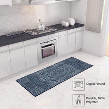 Load image into Gallery viewer, Status 3D Printed Perfect Home Rugs Carpet for Living Area | Rug and Carpet for Bedroom |Rug and Carpet for Dining Table Rug Floor Carpet with Anti Slip Backing (22 x 55, Navy Blue) - Home Decor Lo