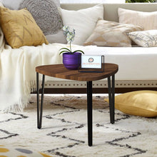 Load image into Gallery viewer, DecorNation Lawanya Set of 2 nesting table (Brown) - Home Decor Lo