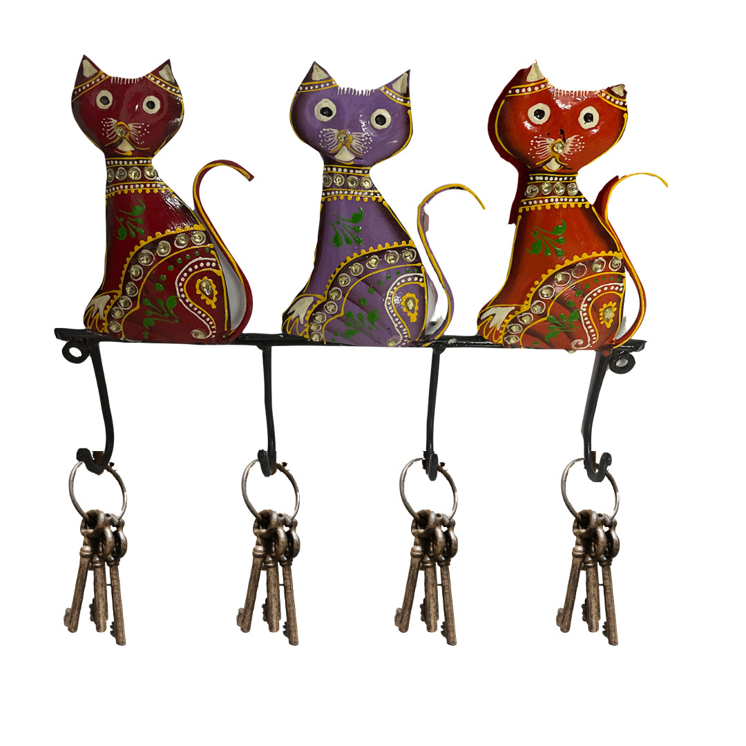 Cat Key Holder, Wall Hanging Key Stand for Home Decor – Home Decor Lo