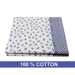 Unique Palette Cotton Combo of Top Bed Sheets: Pair of 2 - Home Decor Lo