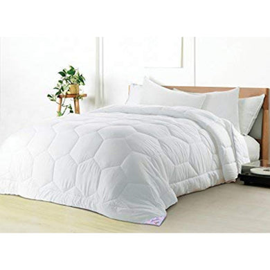 Lightweight Suede Lavender Double Winter Quilt/ Comforter - Home Decor Lo